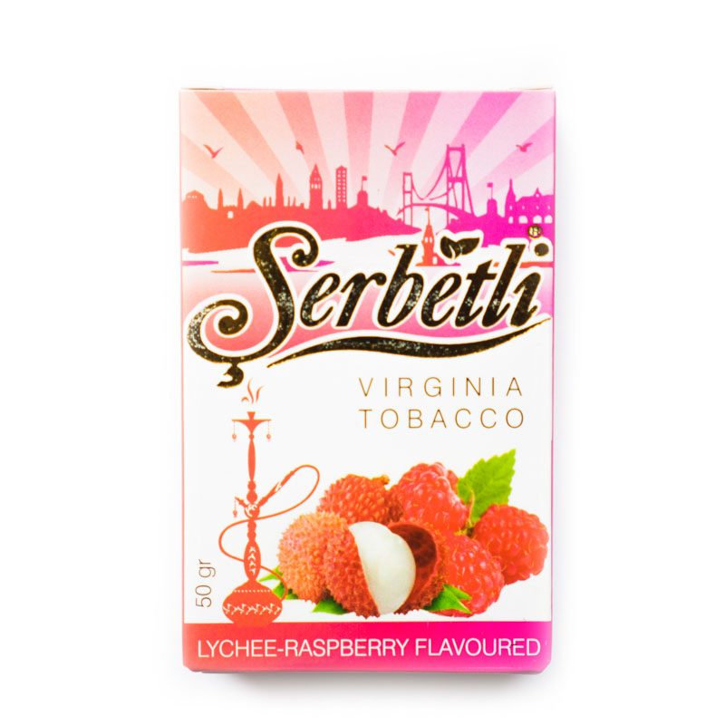 Serbetli Lychee Raspberry / Личи и малина 50гр на сайте Севас.рф