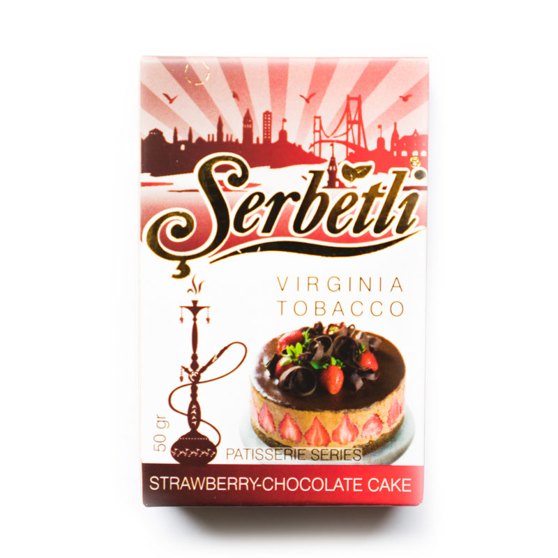 Serbetli Strawberry Chocolate Cake / Клубничный шоколадный пирог 50гр на сайте Севас.рф